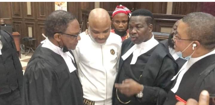 FG amends charges against Nnamdi Kanu, indicts lawyers